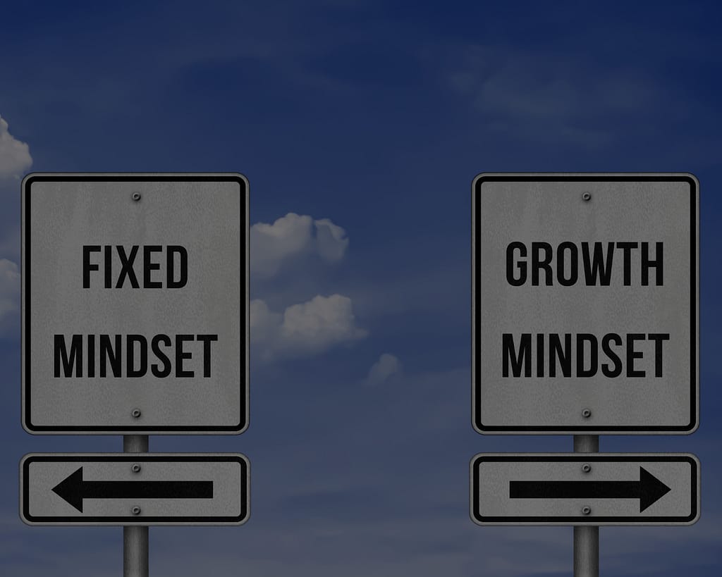 growth mindset sign